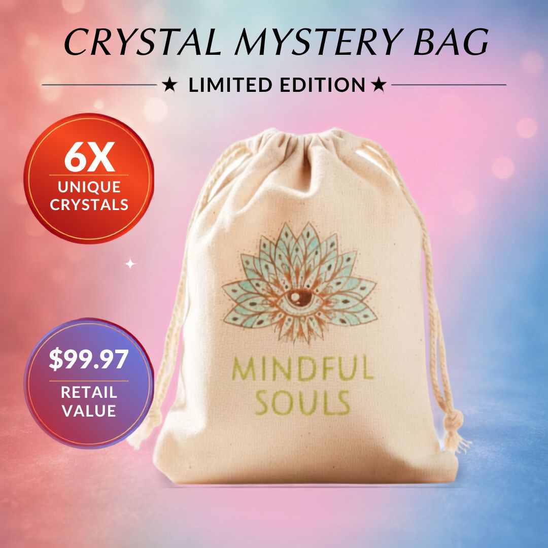 Mega Crystal Mystery Bag | Premium Stone + 5 Surprise Crystals
