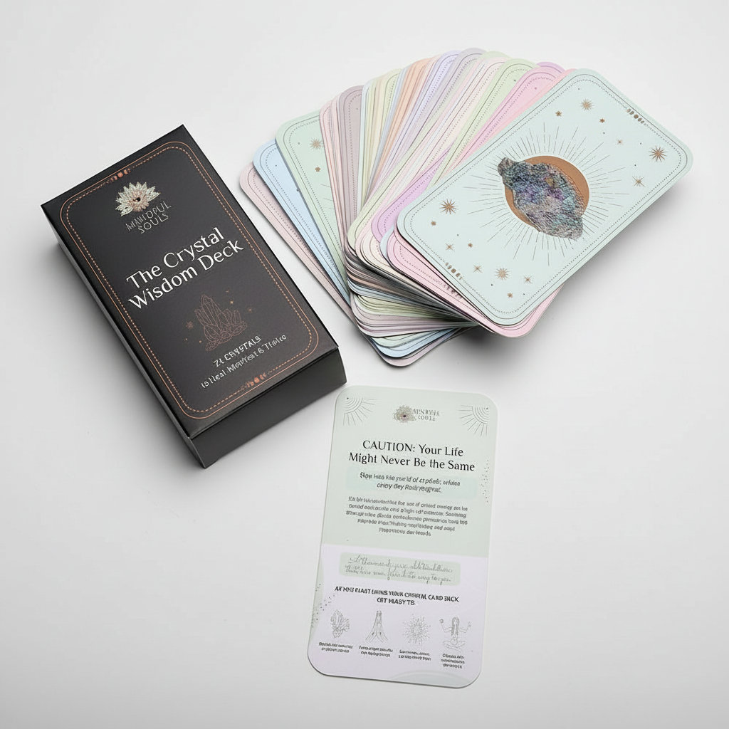Grandidierite Crystal Mystery Bag + FREE Crystal Wisdom Deck