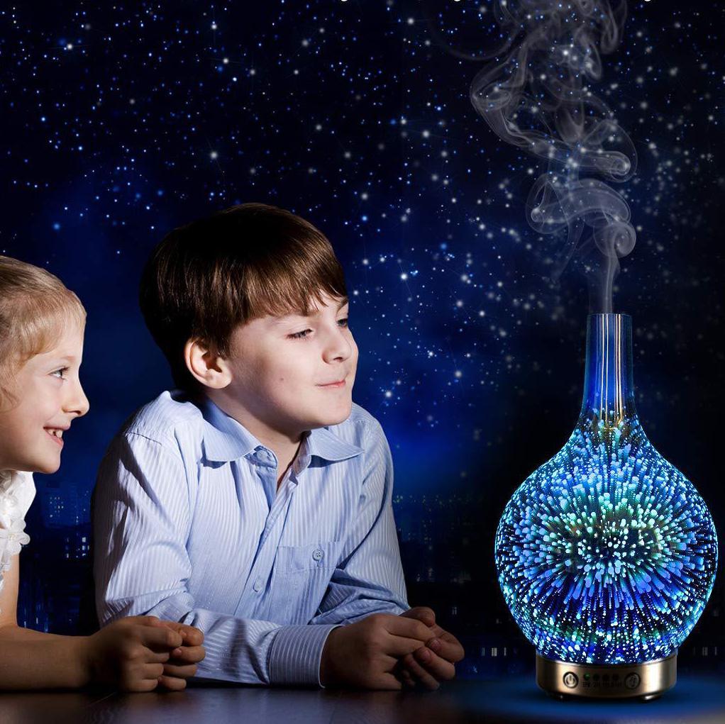 Essential Oil Diffuser - 3D Glass