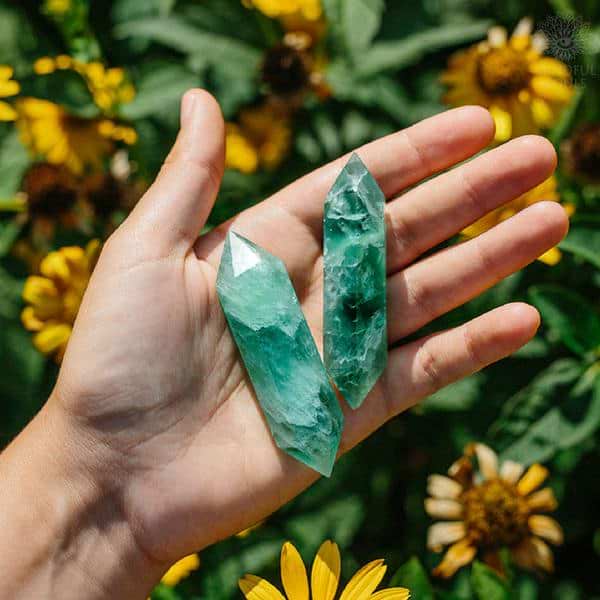 Oceanic Fluorite Healing Wand