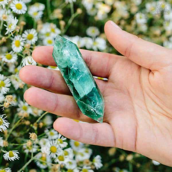 Oceanic Fluorite Healing Wand