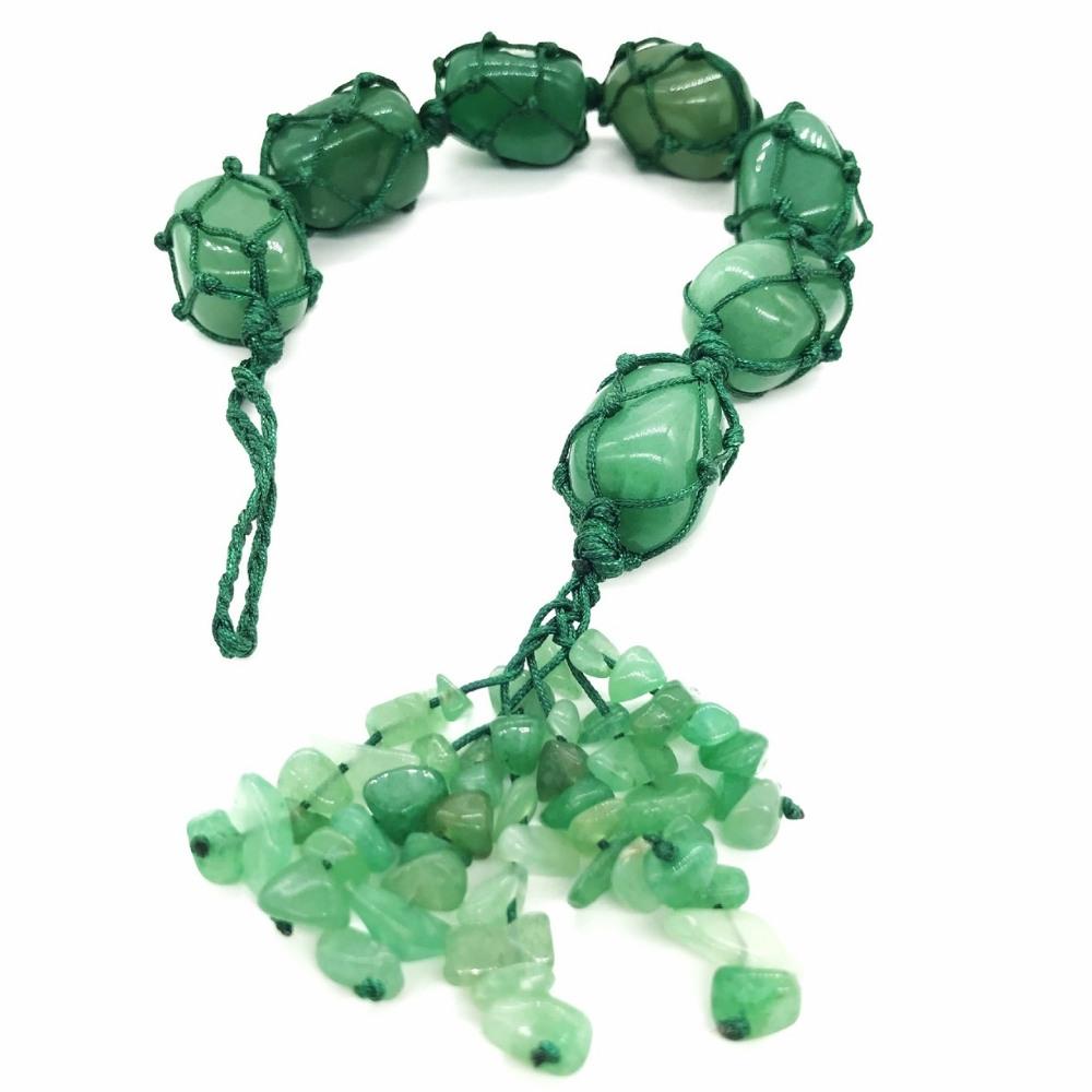 7 Chakra Natural Gemstone Tassel