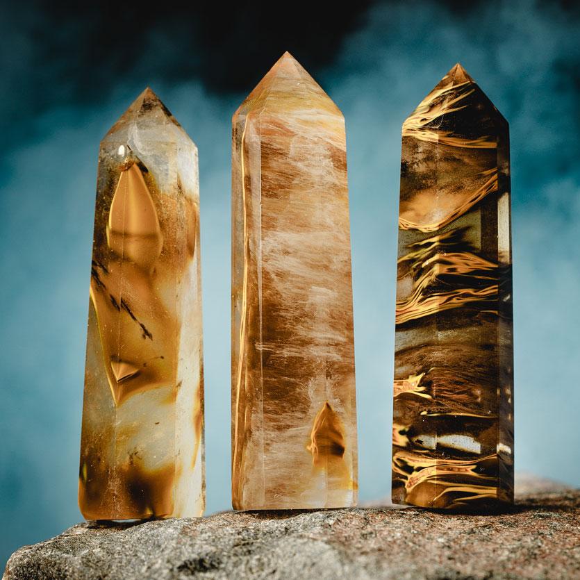 Mars Quartz Wand