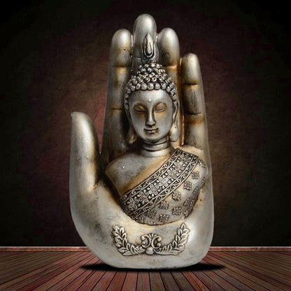 Palm Buddha Statue