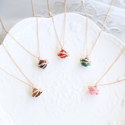 Celestial Gemstone Necklace