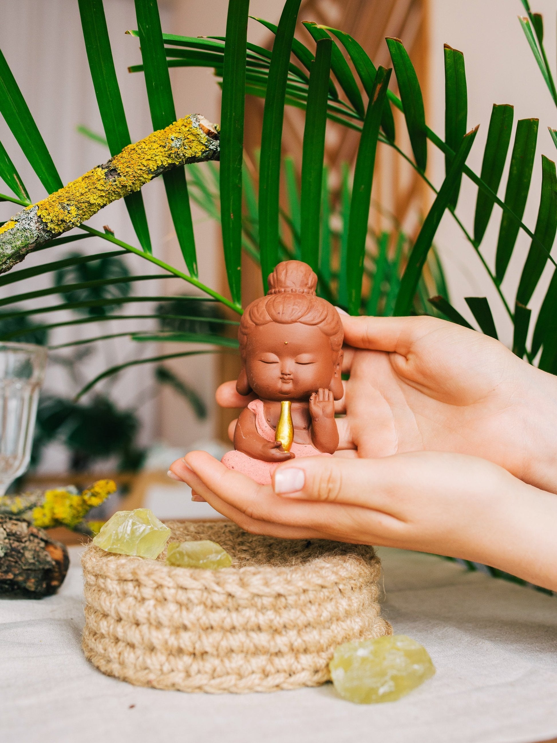 Wellness Buddha Figurine