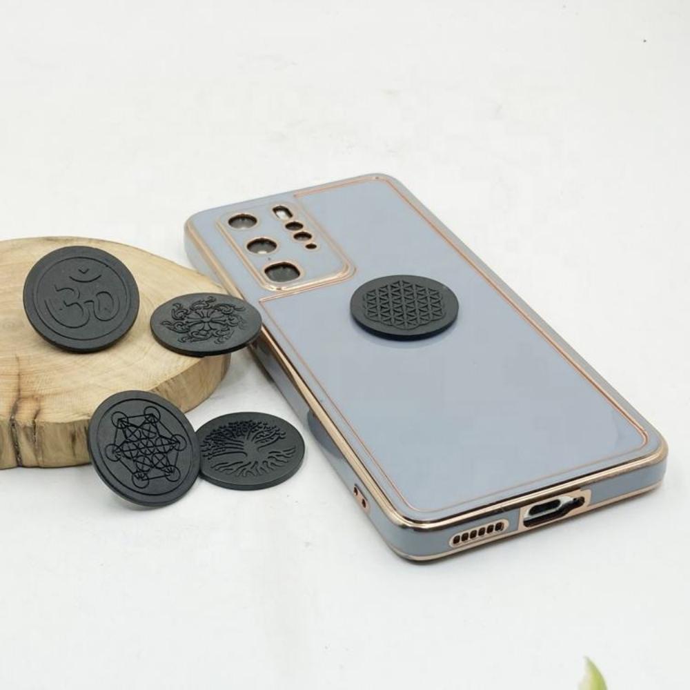 Digital Protection Shungite Stone Phone Stickers