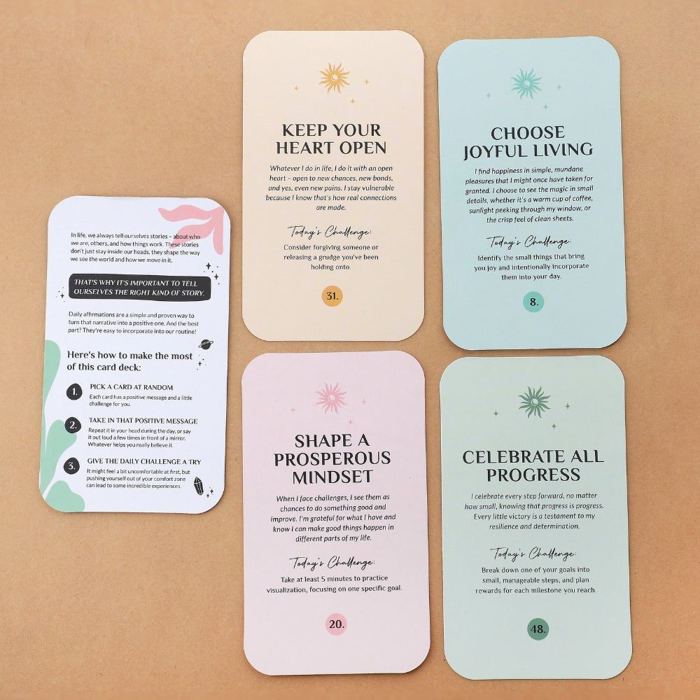 Good Things Are Coming: Affirmation Cards Deck