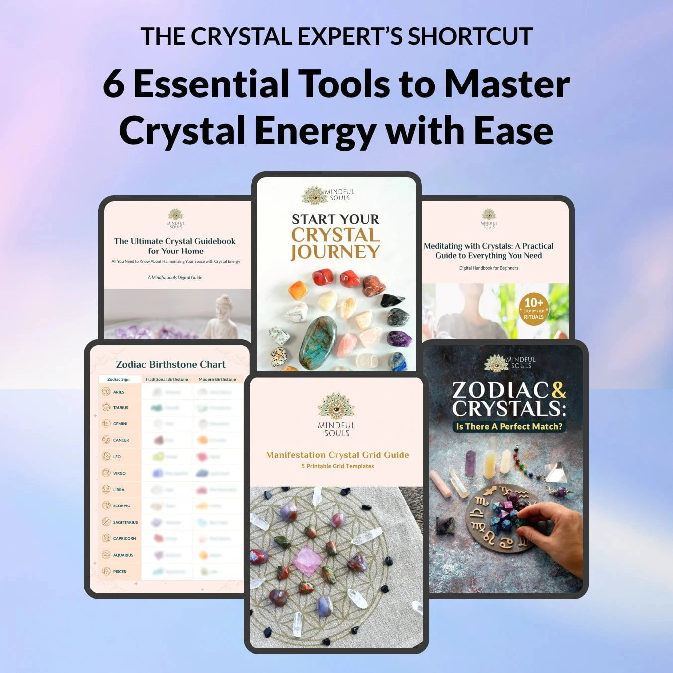 The Crystal Expert’s Shortcut (6x Digital & Printable products) - FREE GIFT