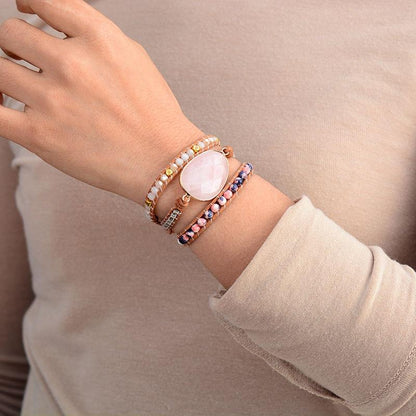 Rose Quartz Dreamer Bracelet