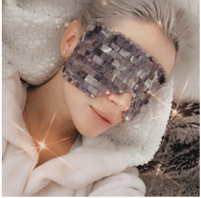Queen Crystal Eye Mask
