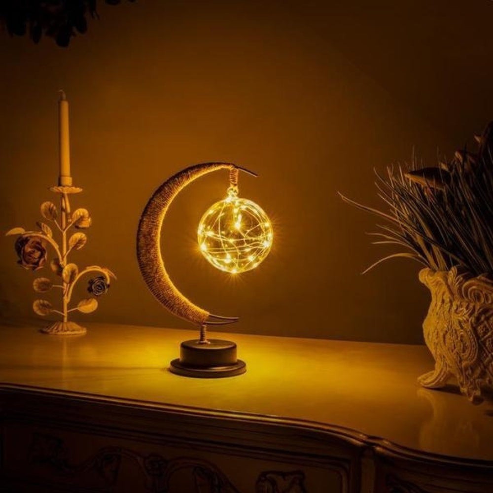 Magical Crescent Moon Night Light