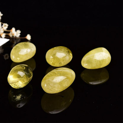 Polished Citrine Stones