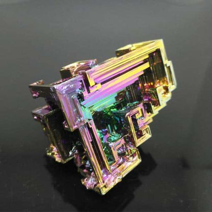 Rainbow Bismuth Crystal