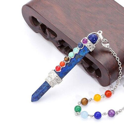 7 Chakra Crystal Pendulum