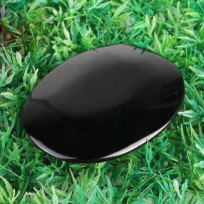 Black Obsidian Worry Stone