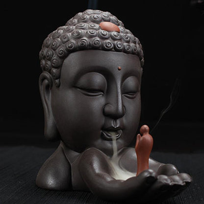 Buddha Waterfall Backflow Incense Burner