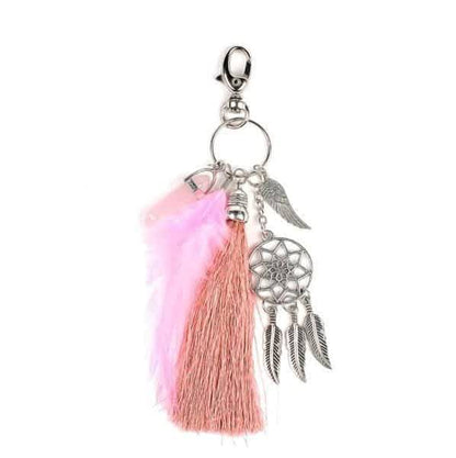 Bohemian Dream Catcher Keychain