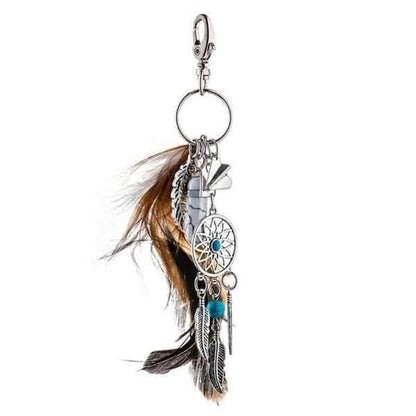 Bohemian Dream Catcher Keychain