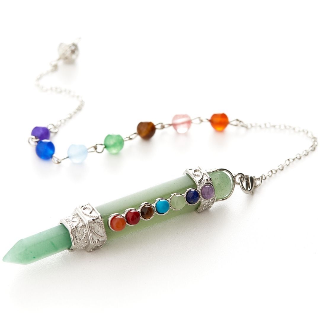 7 Chakra Crystal Pendulum