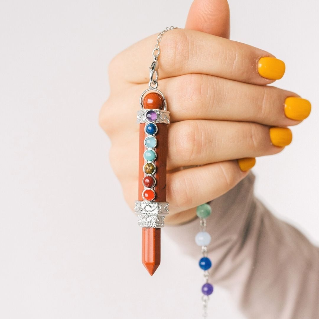 7 Chakra Crystal Pendulum