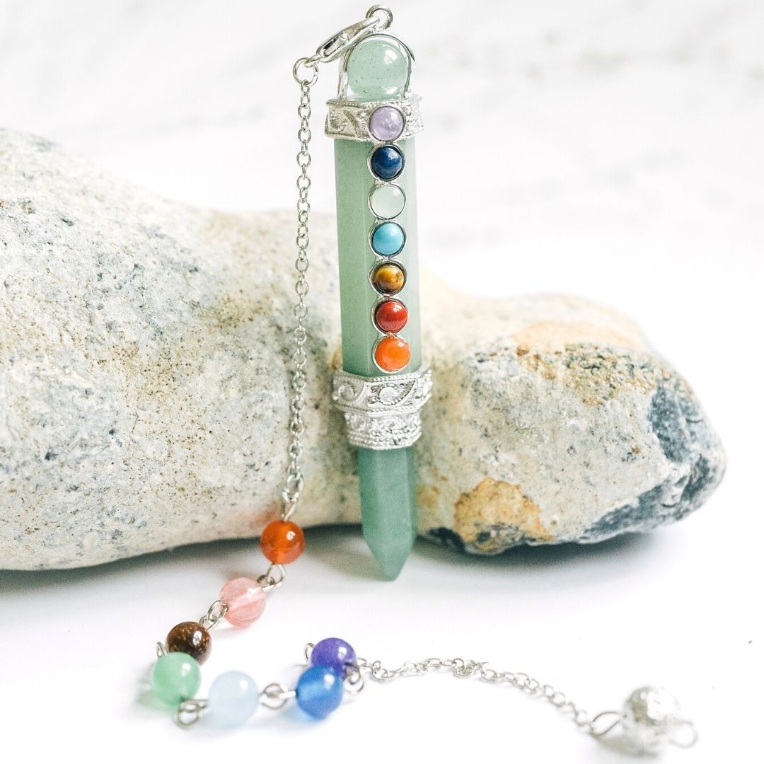 7 Chakra Crystal Pendulum