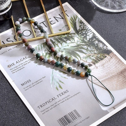 Natural Gemstone Phone Strap