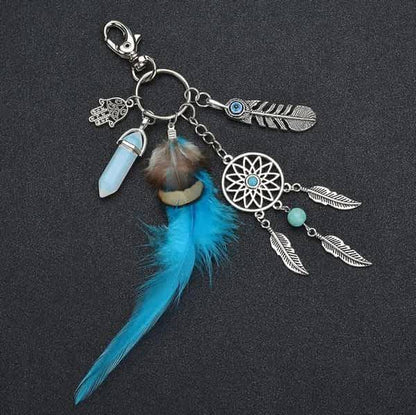 Bohemian Dream Catcher Keychain
