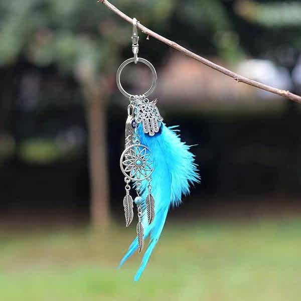 Bohemian Dream Catcher Keychain