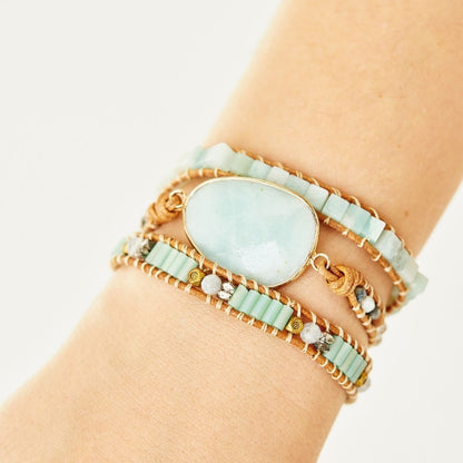 Amazonite Hope Bracelet