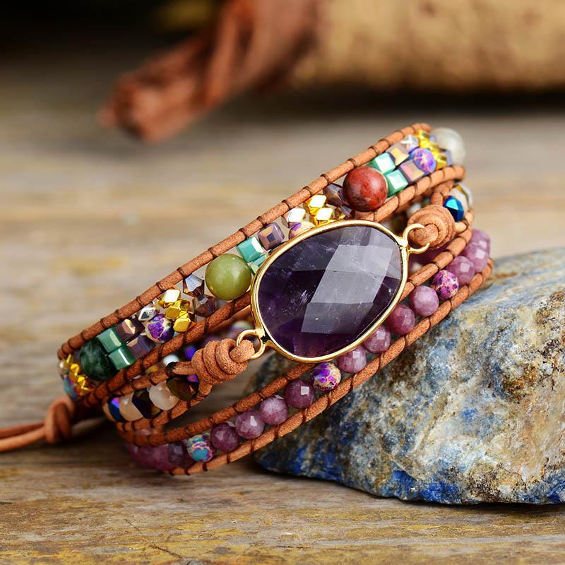 Amethyst Freedom Bracelet