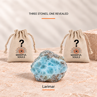 Crystal Mystery Bag: Rare Larimar Edition