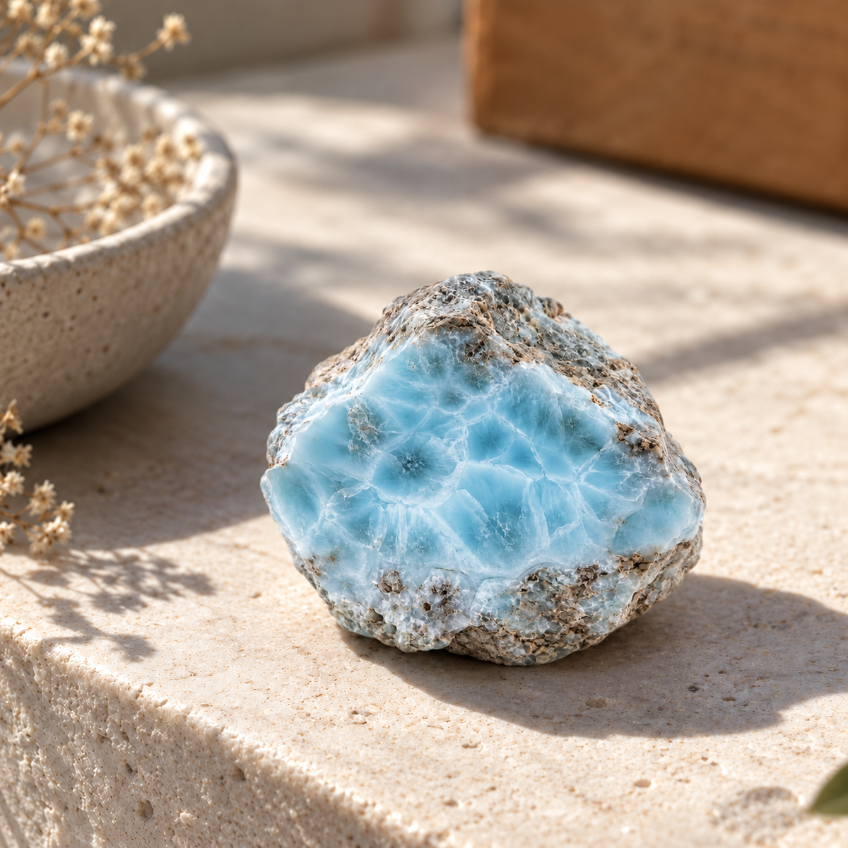 Crystal Mystery Bag: Rare Larimar Edition