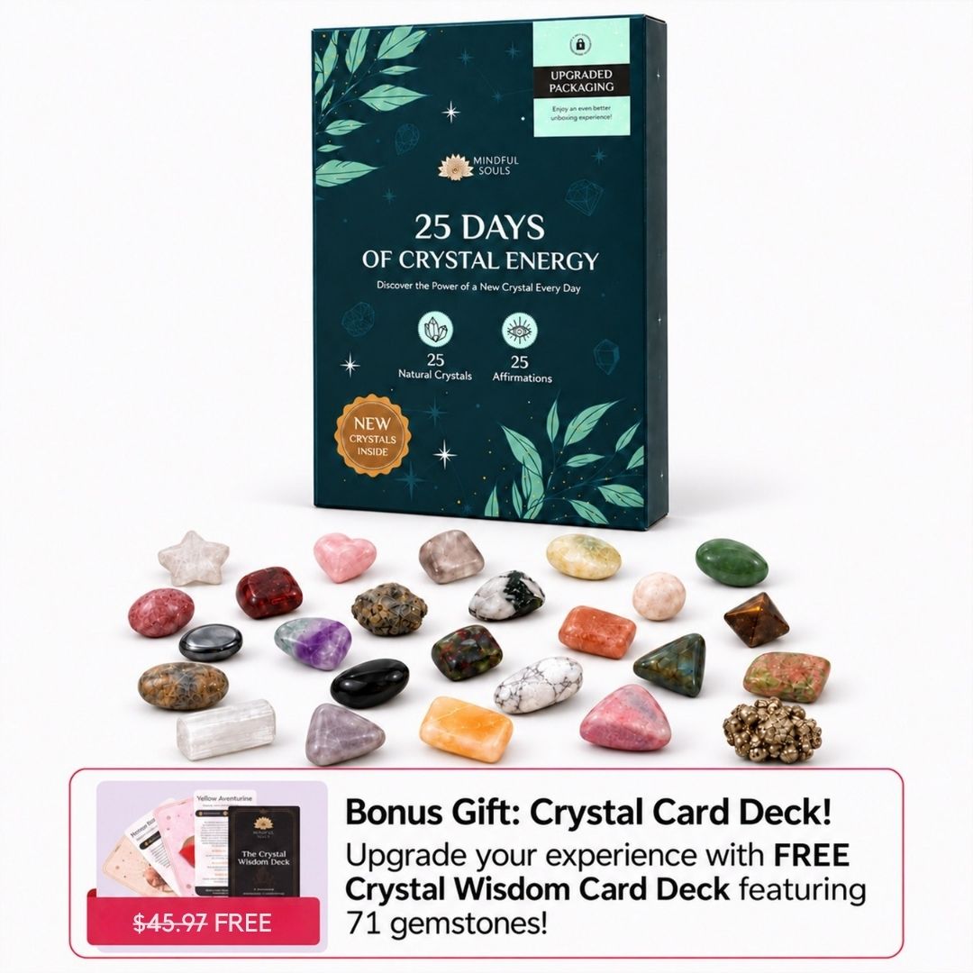 Crystal Advent Calendar + FREE Crystal Card Deck