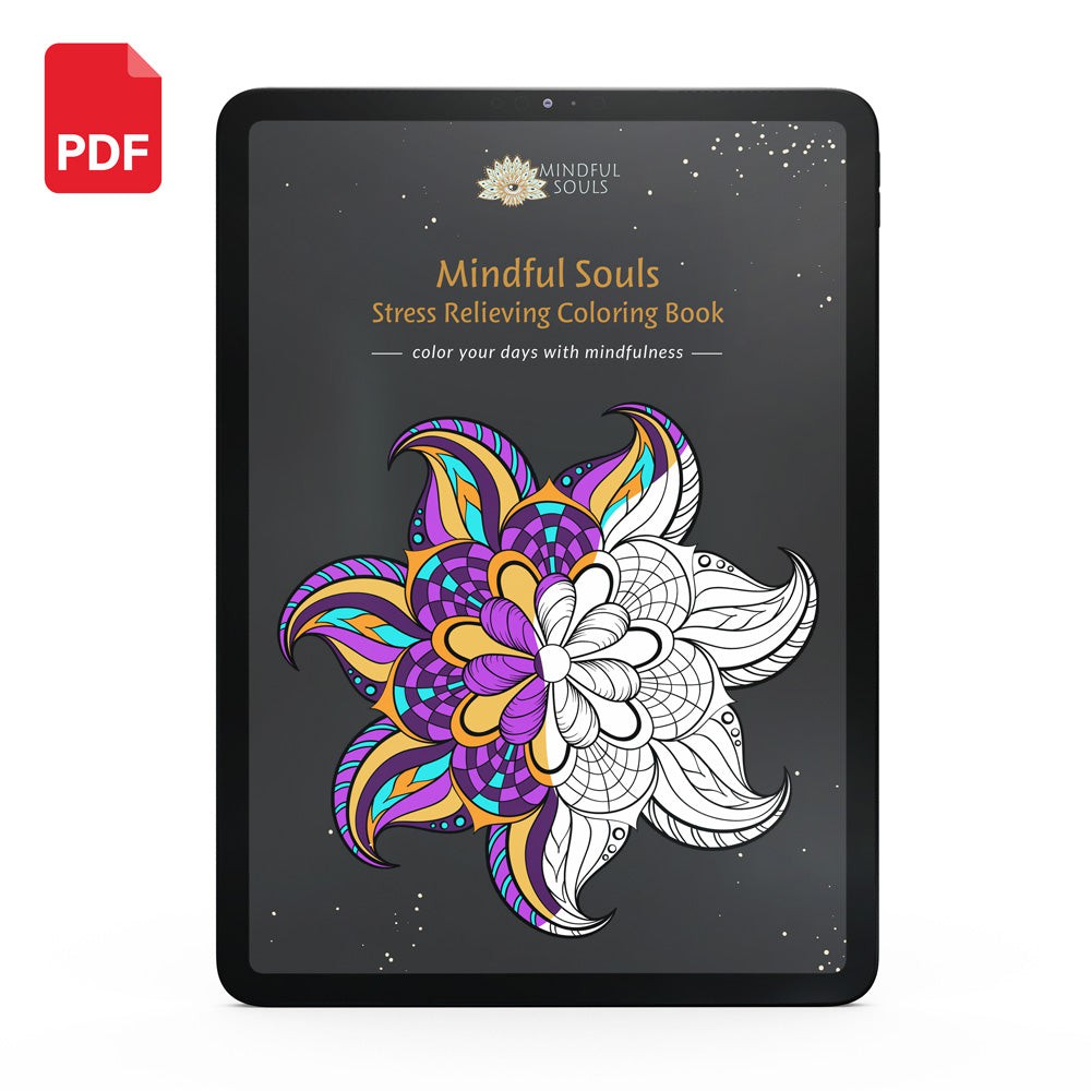 Mindful Souls Printable Coloring eBook