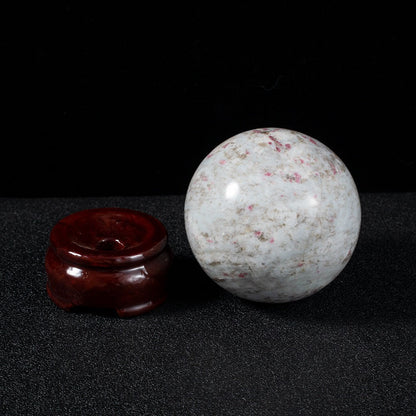 Pink Tourmaline Crystal Sphere