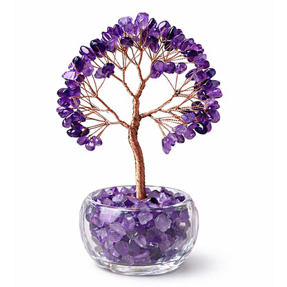 Crystal Money Tree for Abundance & Prosperity