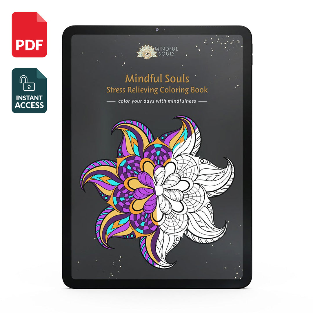 Mindful Souls Printable Coloring eBook