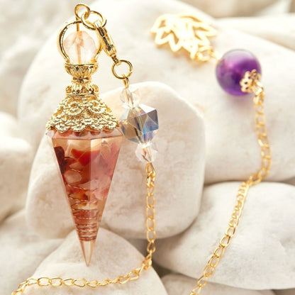 Gold Chakra Pendulum