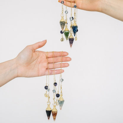 Gold Chakra Pendulum
