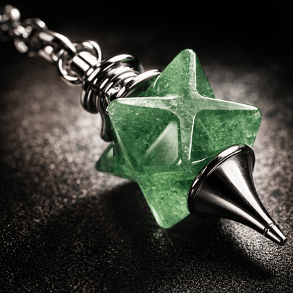 Natural Crystal Stone Divination Pendant — Unlock Your Inner Wisdom