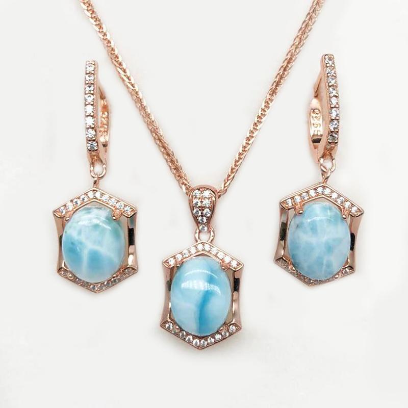 Larimar Deity Set