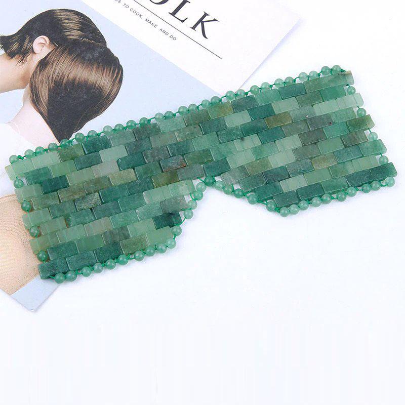 Queen Crystal Eye Mask Jade