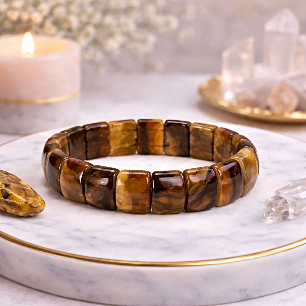 Gemstone Healing Elastic Bracelet