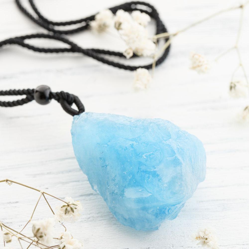 Breathing Aquamarine Pendant