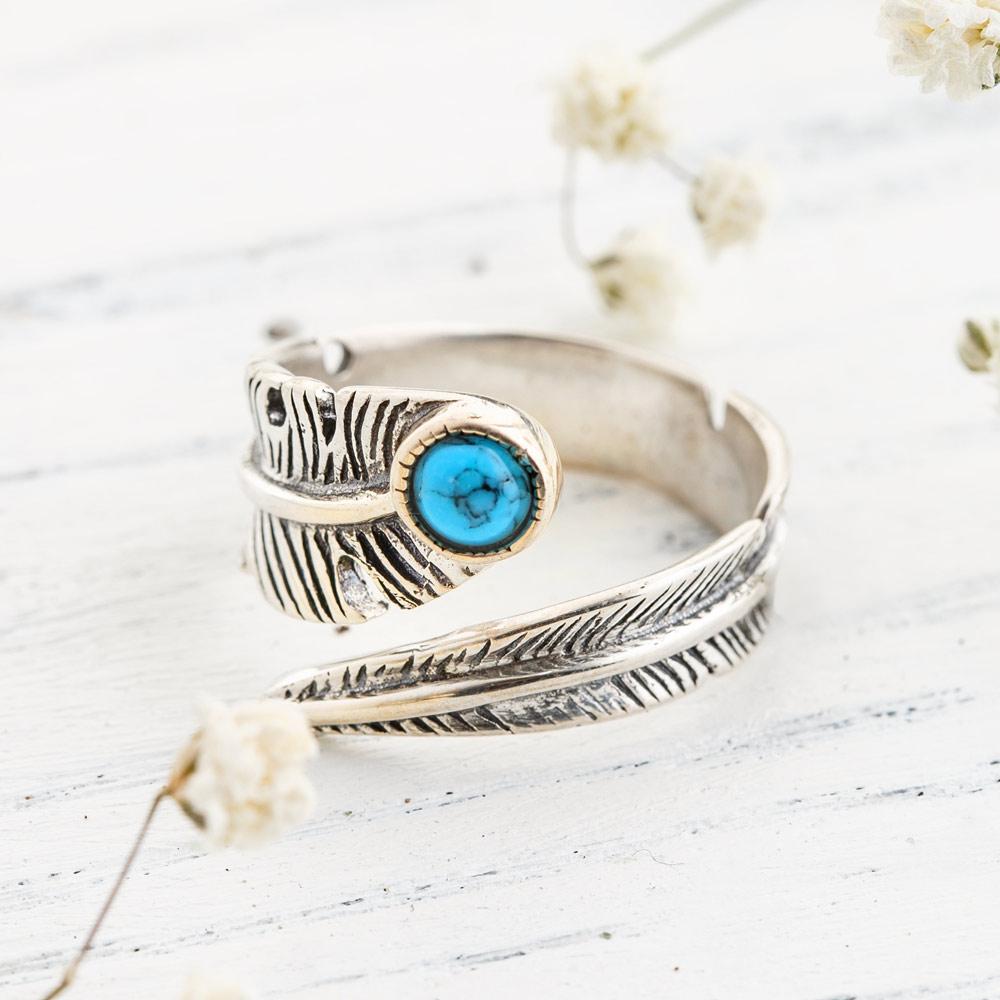 Freedom Feather Ring