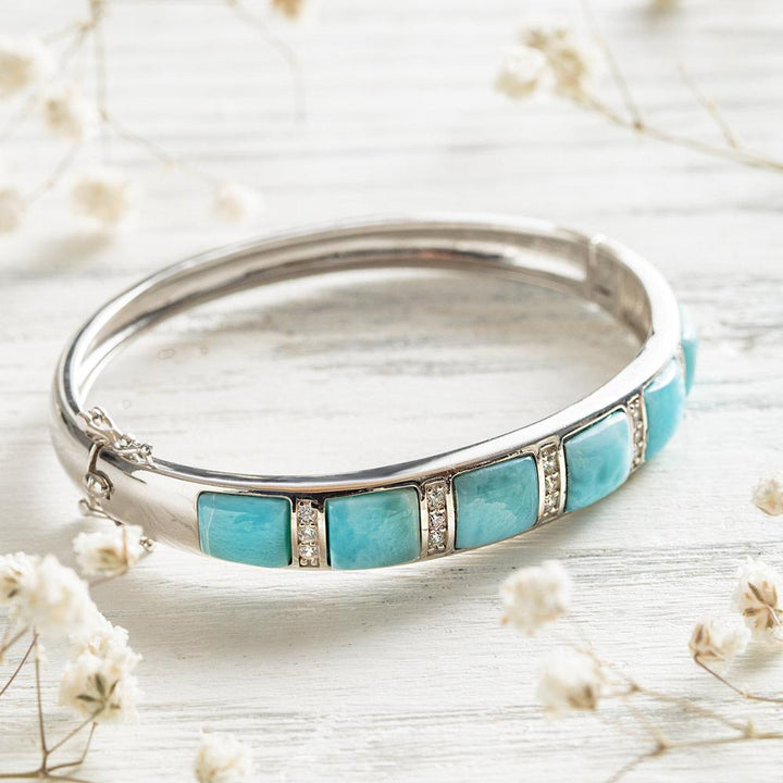 Larimar Ocean Bracelet