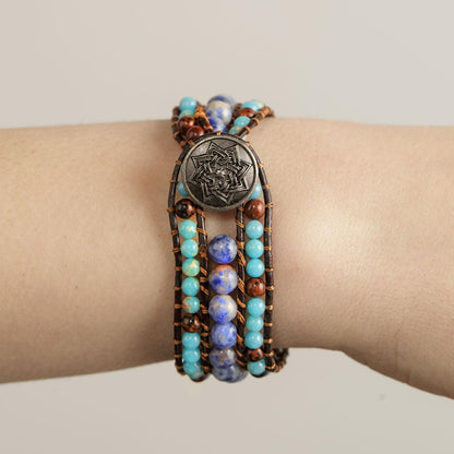 Earth & Sky Mandala Bracelet