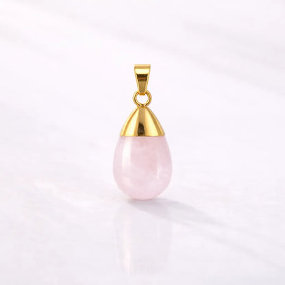 Custom Crystal Sterling Silver Pendant — Personalized Healing Jewelry