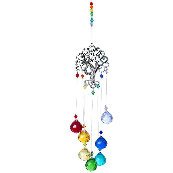 Crystal Glass Wind Chimes